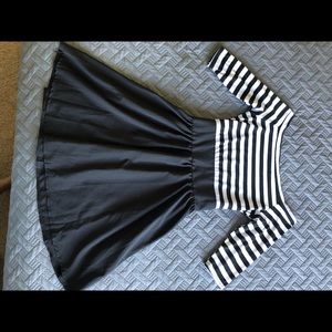 Off the shoulder dress